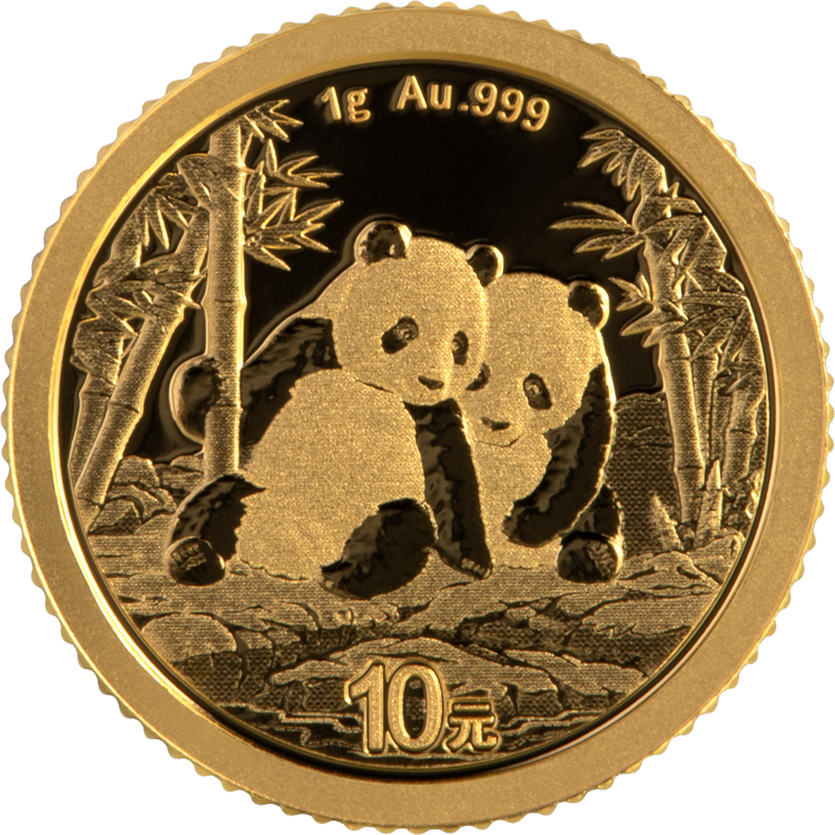 2026年1克熊貓金幣