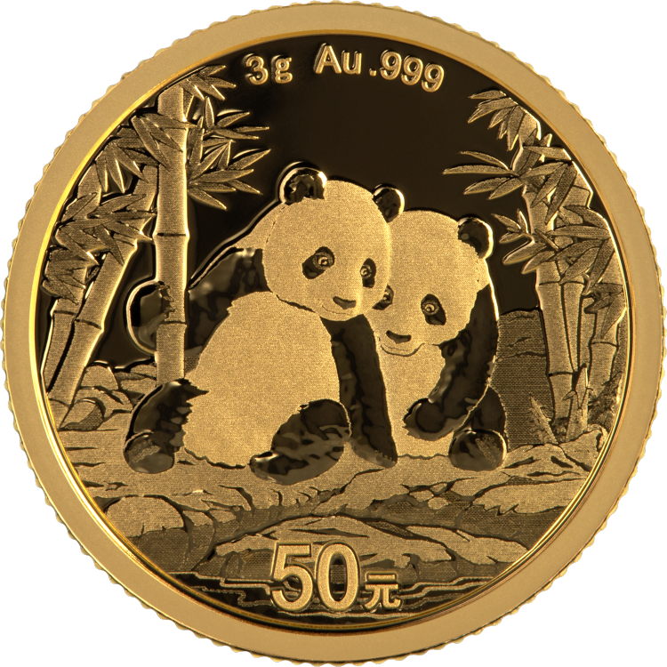 2026年3克熊貓金幣